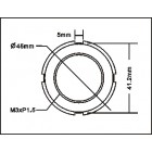Головка для гайки рулевого механизма DAF 4106 JTC Головка для гайки рулевого механизма DAF 4106 JTC