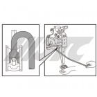         Инструмент для разблокировки сервопривода тормоза VAG 6915 JTC