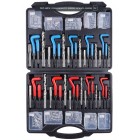 Набор для восстановления резьбы M5-M12, 1/4", 5/16", 3/8", 7/16", 1/2" 304ед. VT01078E Набор для восстановления резьбы M5-M12, 1/4", 5/16", 3/8", 7/16", 1/2" 304ед. VT01078E