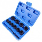         Набор головок для поврежденных болтов и гаек 3/8", 9-19мм 12ед. VT01938C