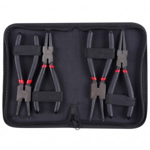         Набор клещей для стопорных колец 180мм 4ед.