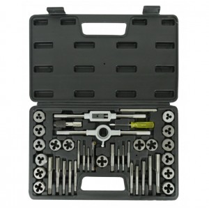         Набор метчиков и плашек метрических 40ед.