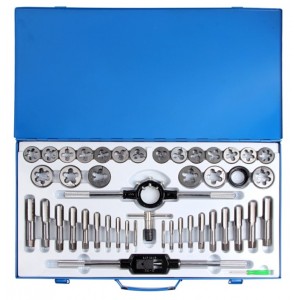 Набор метчиков и плашек метрических M6-24 45ед.