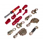 Комплект для правки кузова гидравлический 10т 38ед. HB610 JTC Комплект для правки кузова гидравлический 10т 38ед. HB610 JTC