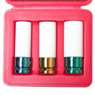         Набор головок ударных для литых дисков 17, 19, 22мм 3304A JTC