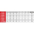 Стойка трансмиссионная телескопическая 500кг TJ490 JTC Стойка трансмиссионная телескопическая 500кг TJ490 JTC