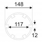 Головка ступичная для задней оси MAN 5267 JTC Головка ступичная для задней оси MAN 5267 JTC