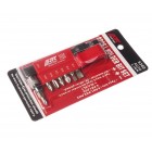         Набор бит 1/4" SL, PH, PZ с Г-образным переходником 8ед. 5360 JTC