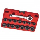 Набор головок ударных мини 1/2" 6гр. 15ед. J415M JTC