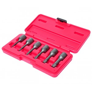         Набор экстракторов для поврежденных болтов 6ед.